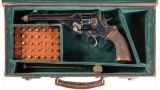 297-230 Morris Webley WG Army Model Revolver with Case