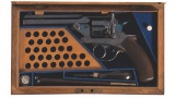 Cased Pryse Patent Double Action Revolver