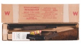 Engraved Winchester Deluxe Style Model 42 Shotgun, Box