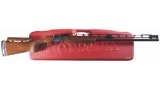 Engraved Perazzi MX2000 Single Barrel Trap Shotgun with Case