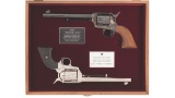 Pair of Case Colt Peacemaker Centennial SAA Revolvers