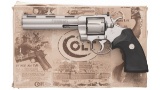 Stainless Steel Colt Python Double Action Revolver with Box