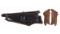 Ideal Patent Combination Luger Stock/Holster with Grip Panels