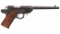 Rare Winchester Prototype Single Shot Bolt Action Pistol