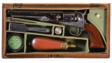 Cased London Colt Model 1862 Police Percussion Revolver