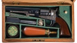 Cased London Colt Pocket Navy Percussion Revolver