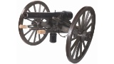 Civil 1862 Dated U.S. 10-Pounder Parrott Rifle with Carriage