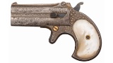 Remington Over-Under Derringer Presented to Captain Tomas Pena