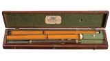 Cased Cane Air Gun Set