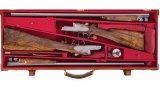 Cased Pair of Aguirre & Aranzabal No. 2  Side by Side Shotguns