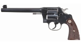 Colt Commercial New Service Model Revolver with Factory Letter