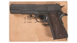 U.S. Remington-Rand 1911A1 Pistol with Original Box