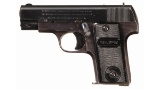 Nazi Proof Marked French Unique Model 16 Pistol with Holster