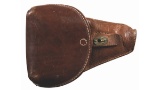 Leather Holster for a Baby Nambu Semi-Automatic Pistol