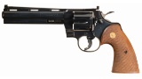 Early Colt Python DA Revolver with Three Digit Serial Number