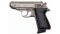 Engraved and Presentation Inscribed Walther PPK-S