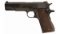 U.S. Navy Colt Service Model Ace Pistol with Factory Letters