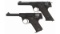 Two U.S. Marked High Standard Semi-Automatic Pistols