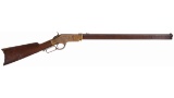 Indian War Veteran John Haag's New Haven Arms Co. Henry Rifle