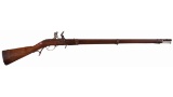 U.S. Model 1819 Hall Breech Loading Flintlock Rifle