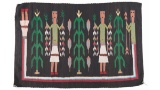 Navajo Style Female Yei Pattern Woven Rug