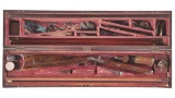 Cased Sportsman Set with Mule Ear Pill Lock Rifle