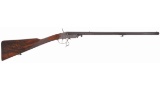 Exhibition Engraved Johann Springer's Erben Single Shot Rifle