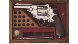 Cased Pryse No. 3 Double Action Revolver