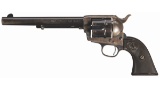 Smoothbore Colt Frontier Six Shooter SAA Revolver with Letter