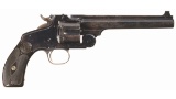 S&W New Model Three Target Single Action Revolver