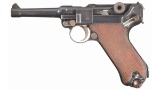DWM 1915 Military Luger Pistol with 1915 Holster