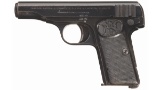 Fabrique Nationale Model 1910 Semi-Automatic Pistol with Holster