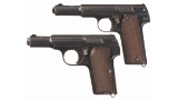 Two Nazi Proofed Astra Semi-Automatic Pistols