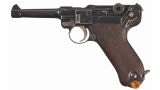 DWM Model 1908 Bulgarian Contract Luger Pistol