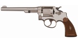 Nickel S&W .32-20 HE Model of 1905 Revolver