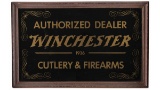 1936 Dated Winchester Authorized Dealer Framed Sign