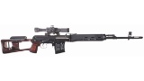 Izhmach Tiger Semi-Automatic Rifle with Scope