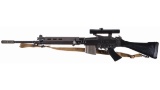Pre-Ban Fabrique Nationale FAL Semi-Automatic Rifle with Scope