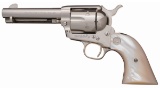 Colt Second Generation SAA Revolver with Pearl Grips and Letter