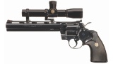 Colt Python Silhouette DA Revolver with Scope and Case
