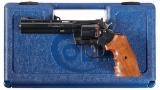 German Proofed Colt Python Double Action Revolver with Case