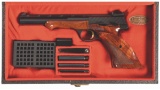 Cased Belgian Browning Medalist Semi-Automatic Pistol