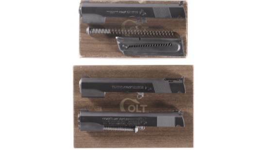 Colt .22 LR Conversion Kit with Box and Two Colt Slides