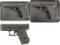 Three Glock Semi-Automatic Pistols with Boxes