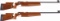 Two Suhl Model 150-1 Bolt Action Rifles
