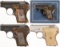 Four Smith & Wesson Model 61 Semi-Automatic Pistols