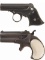Two Remington Derringers