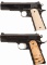 Two Semi-Automatic Pistols