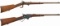 Two Burnside Rifle Co. Civil War Saddle Ring Carbines
