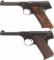 Two Colt .22 LR Semi-Automatic Pistols